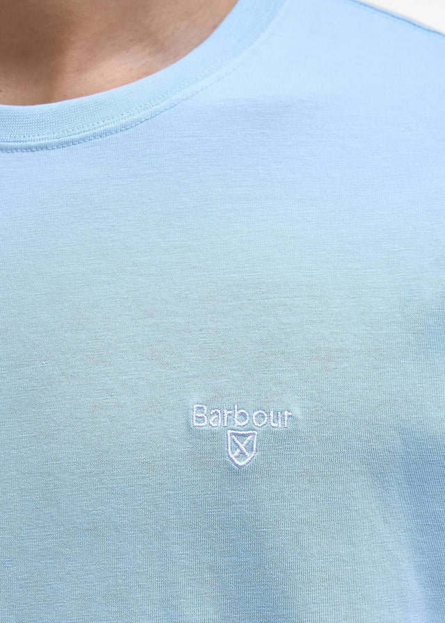 Barbour T-shirts Barbour essential sports t-shirt - pale sky