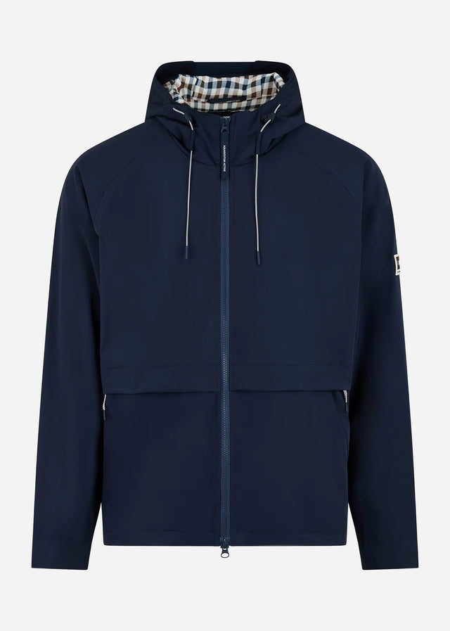 Aquascutum Jassen Shell sp hooded jacket - navy