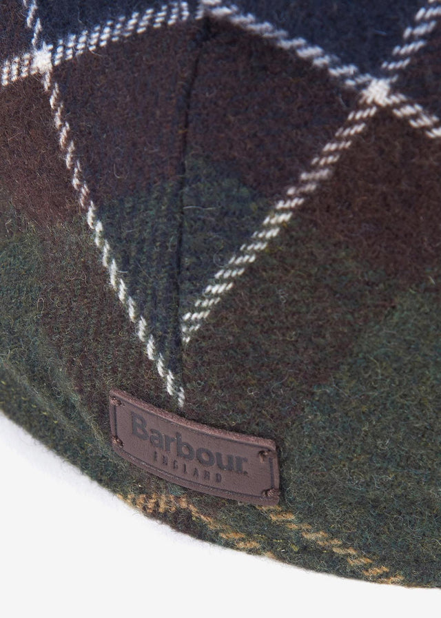 Barbour Petten Gallingale tartan flat cap - classic