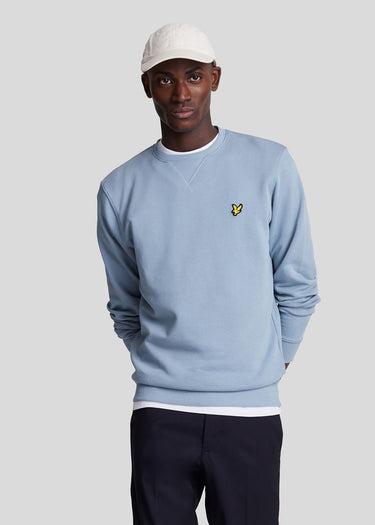 Lyle & Scott Truien Crew neck sweatshirt - crafted blue