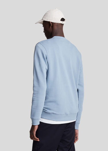 Lyle & Scott Truien Crew neck sweatshirt - crafted blue