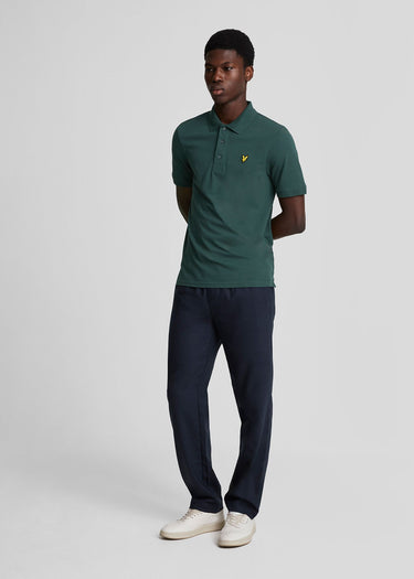 Lyle & Scott Polo's Plain polo shirt - argyle teal