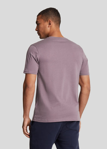 Lyle & Scott T-shirts Plain t-shirt - highland mauve