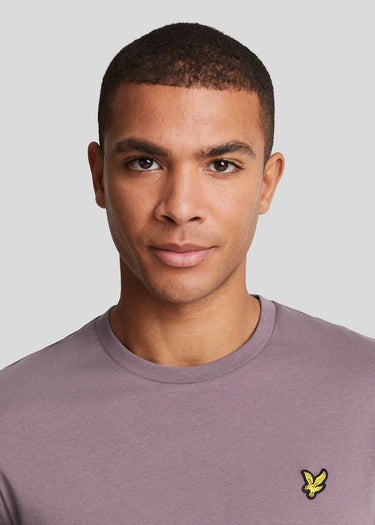 Lyle & Scott T-shirts Plain t-shirt - highland mauve