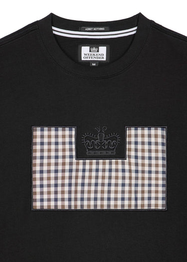 Weekend Offender T-shirts Zapico - black mid house check