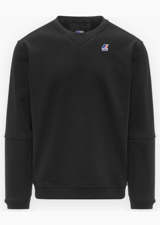 K-Way Truien Nael brushed pc - black pure