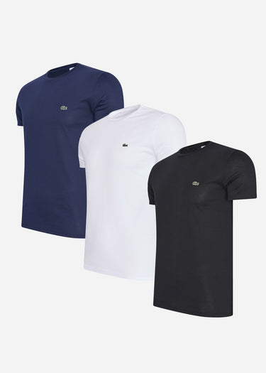 Lacoste T-shirts Lacoste 3 Pack crewneck t-shirts