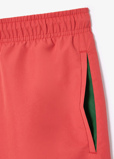 Lacoste Zwembroeken Men swimsuit - sierra red green