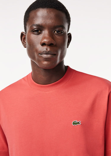 Lacoste T-shirts Men tee shirt - sierra red
