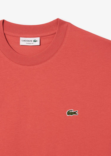 Lacoste T-shirts Men tee shirt - sierra red