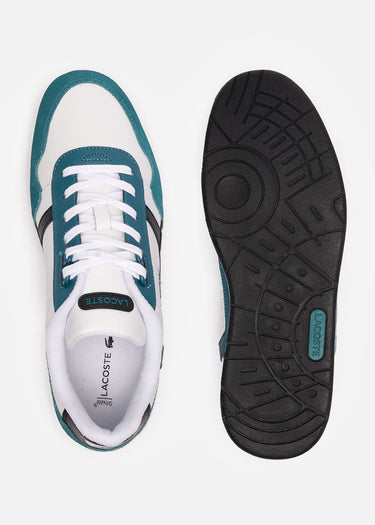 Lacoste Schoenen T-clip - white dark green