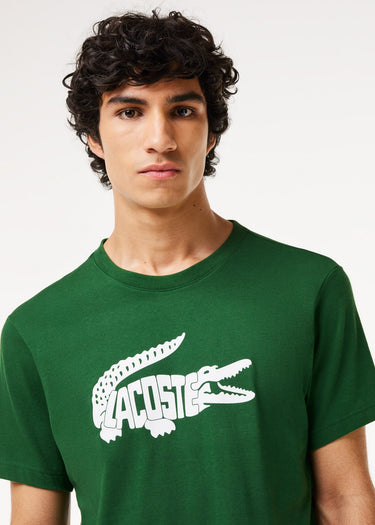 Lacoste T-shirts Tee logo - green