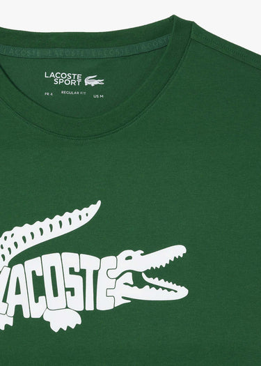 Lacoste T-shirts Tee logo - green