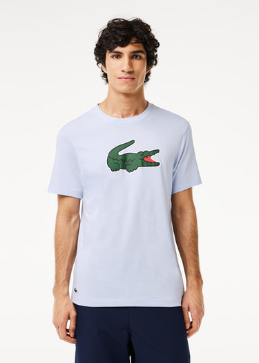 Lacoste T-shirts Tee logo - phoenix blue green white