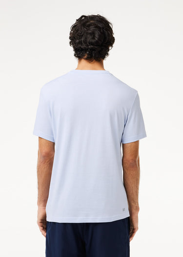 Lacoste T-shirts Tee logo - phoenix blue green white