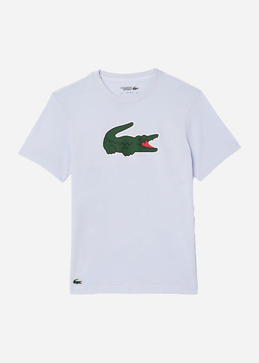 Lacoste T-shirts Tee logo - phoenix blue green white