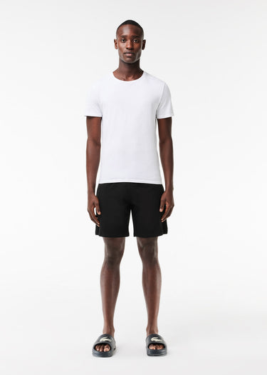 Lacoste T-shirts Lacoste tee 3 pack - white