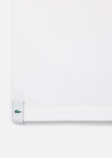Lacoste T-shirts Lacoste tee 3 pack - white