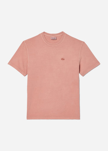 Lacoste T-shirts Tone tee - eco pink