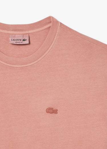 Lacoste T-shirts Tone tee - eco pink