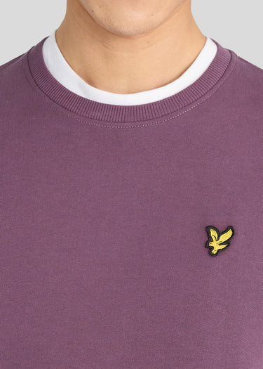 Lyle & Scott Truien Crew neck sweatshirt - noir plum