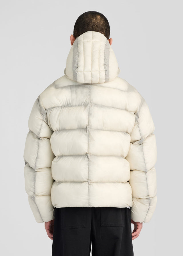 Lyle & Scott Jassen Translucent puffer jacket - putty