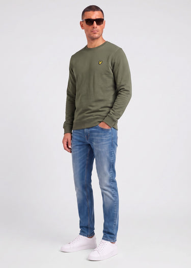 Lyle & Scott Truien Crew neck sweatshirt - journey olive