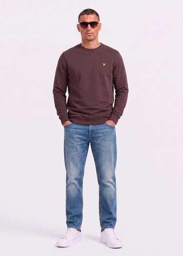 Lyle & Scott Truien Crew neck sweatshirt - shelter brown