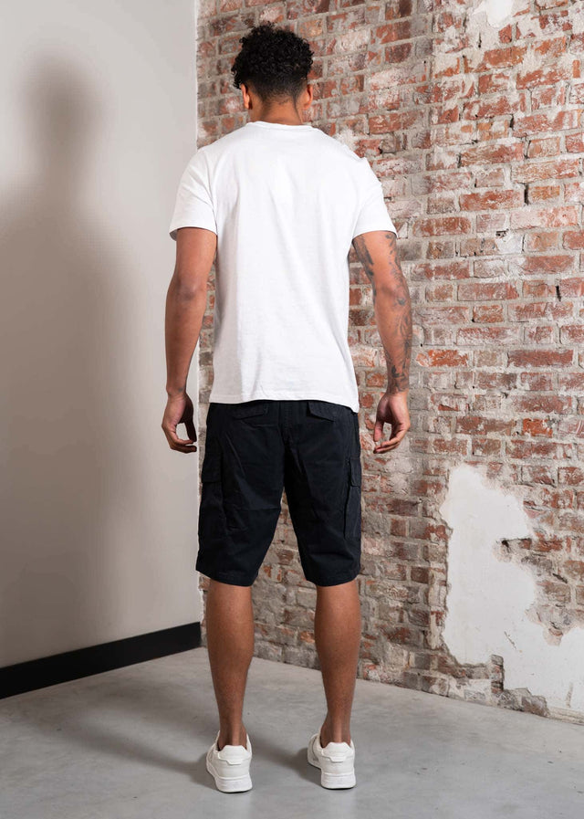 Lyle & Scott Korte Broeken Cargo short - jet black