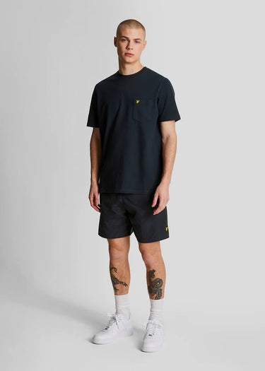 Lyle & Scott Zwembroeken Plain swim short - dark navy