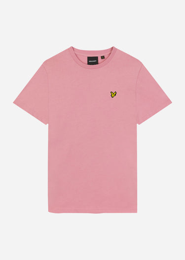 Lyle & Scott T-shirts Plain t-shirt - palm pink