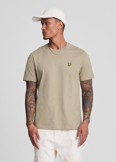 Lyle & Scott T-shirts Plain t-shirt - sage uniform