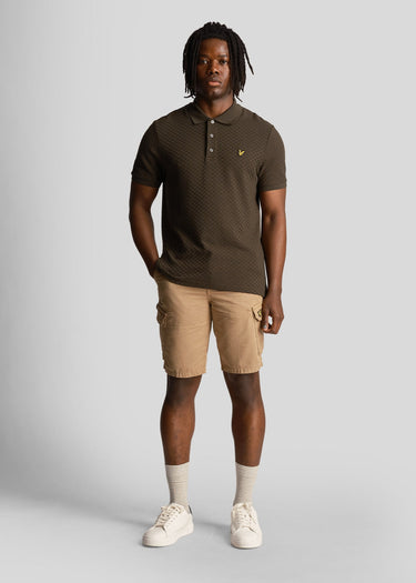 Lyle & Scott Korte Broeken Bestseller Wembley cargo short - biscuit