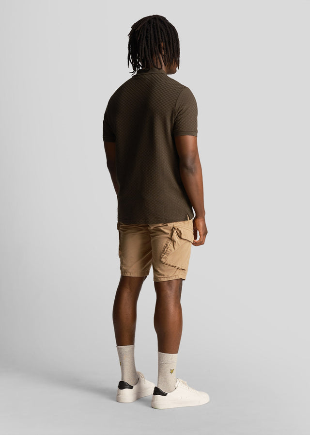 Lyle & Scott Korte Broeken Bestseller Wembley cargo short - biscuit