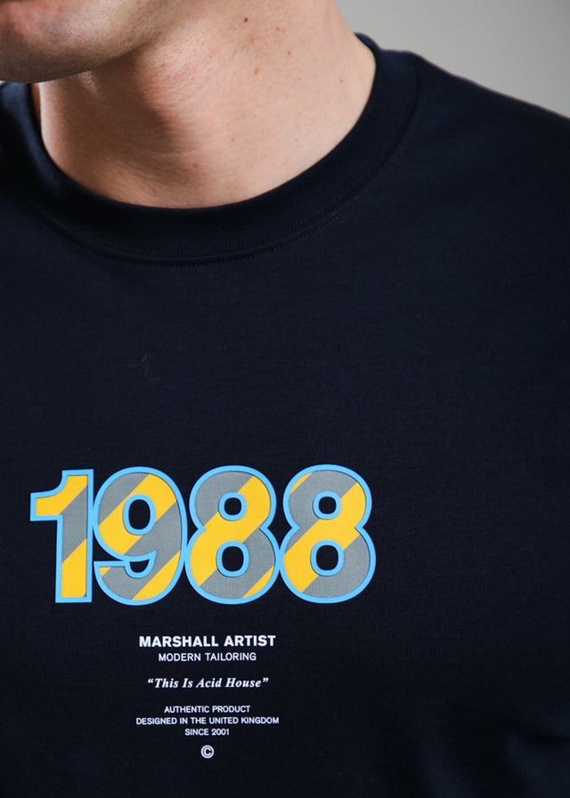 Marshall Artist T-shirts Acid house - navy