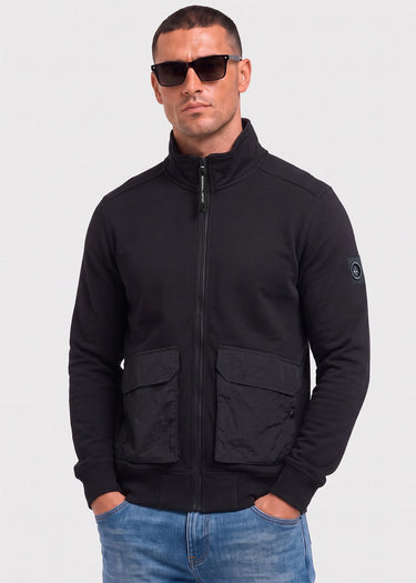 Marshall Artist Vesten Streatham f z sweat - black