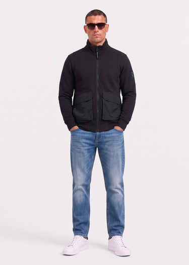 Marshall Artist Vesten Streatham f z sweat - black