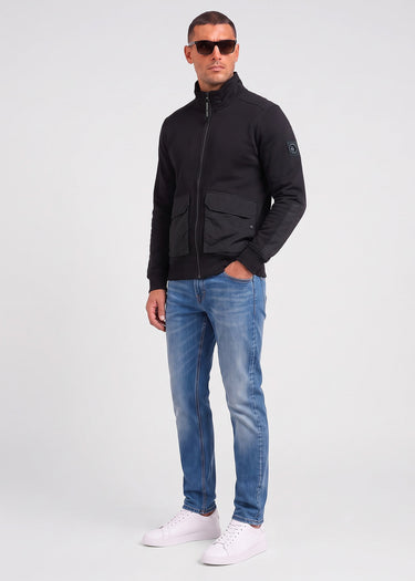Marshall Artist Vesten Streatham f z sweat - black