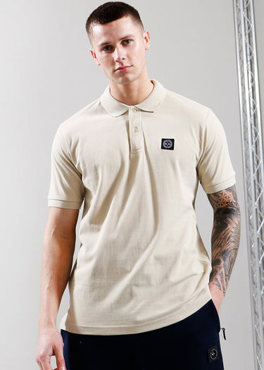 Marshall Artist Polo's Siren ss polo - sandstone
