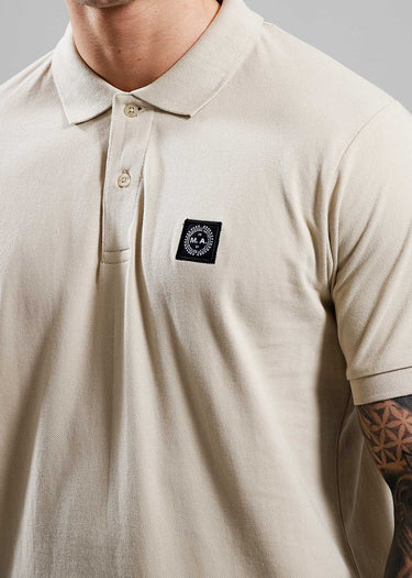 Marshall Artist Polo's Siren ss polo - sandstone