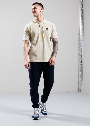 Marshall Artist Polo's Siren ss polo - sandstone