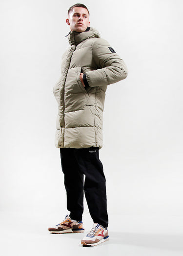 Marshall Artist Jassen Linear bubble jacket - silverbirch