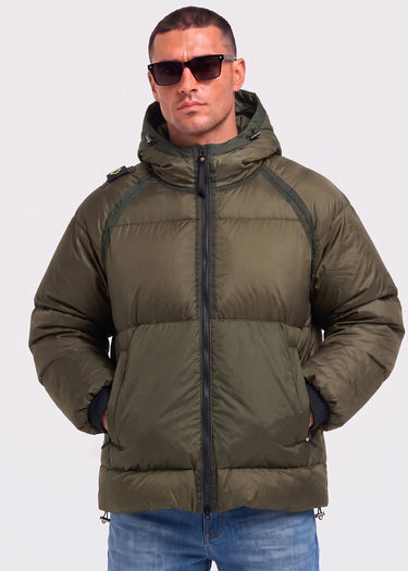 MA.Strum Jassen Cobra down jacket - bronze green