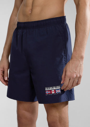 Napapijri Zwembroeken Sahtu swimshort - blue marine