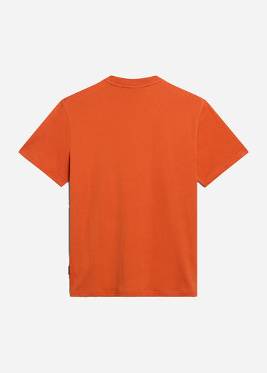 Napapijri T-shirts Aylmer t-shirt - orange burnt