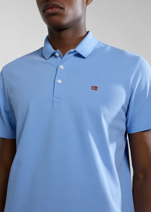 Napapijri Polo's Ealis ss sum - blue flower