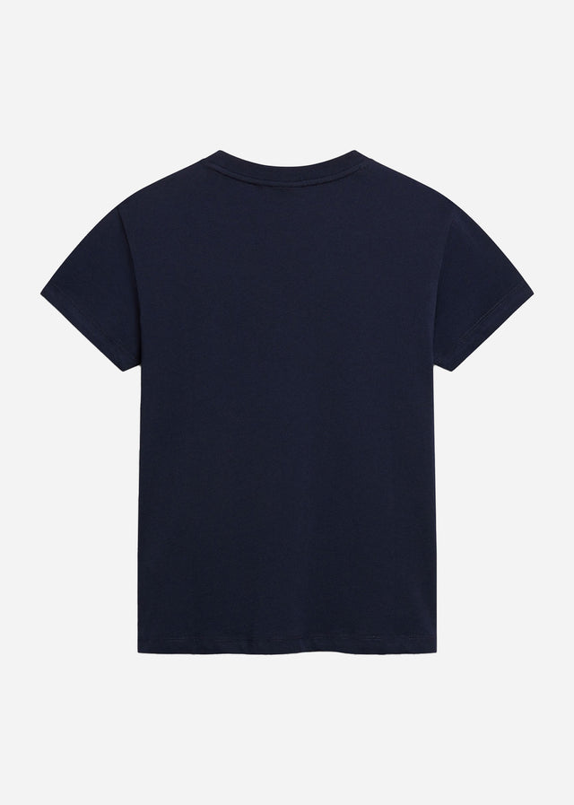 Napapijri T-shirts Kreis t-shirt - blue marine