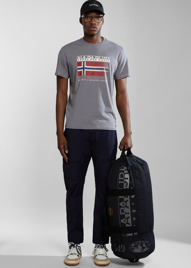 Napapijri T-shirts Kreis t-shirt - grey owl