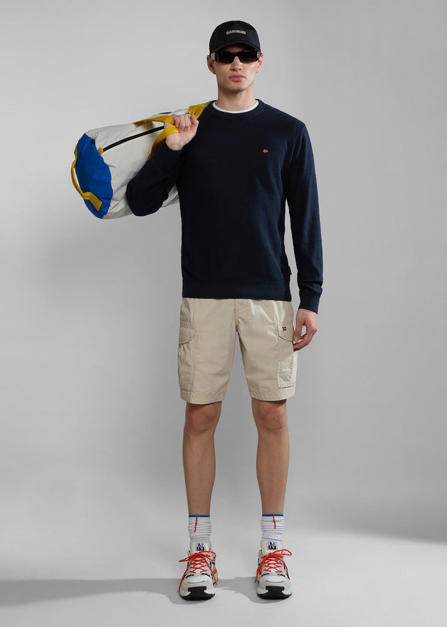Napapijri Korte Broeken Noto 2.0 short - beige silvr