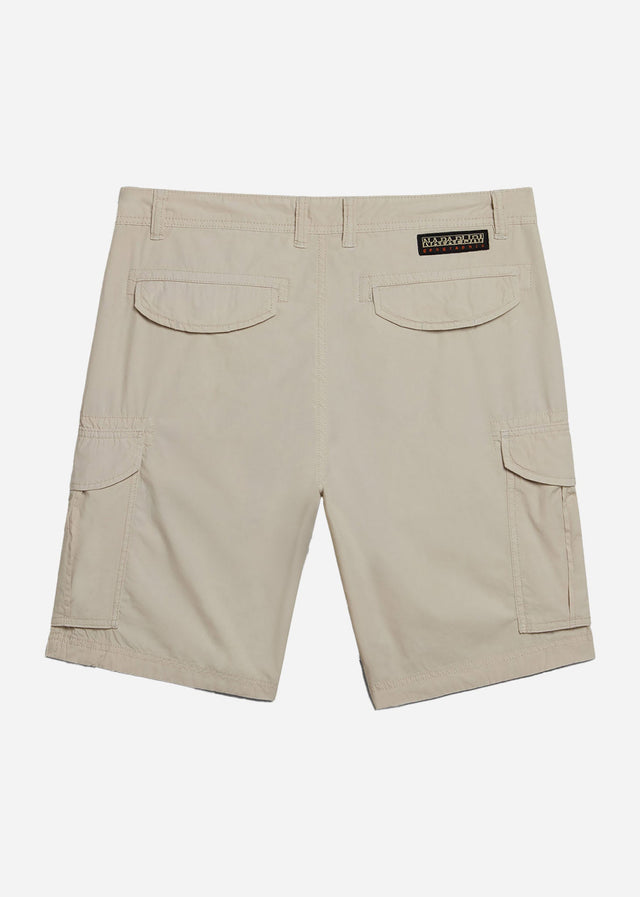 Napapijri Korte Broeken Noto 2.0 short - beige silvr